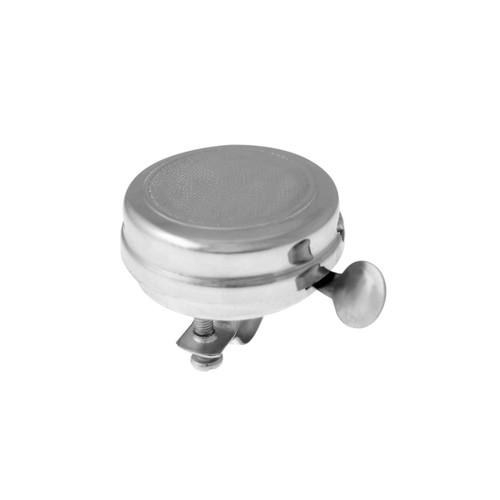 Metallklingel verchromt - metallklingel, am