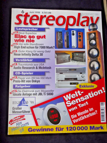 Stereoplay mcintosh c - 6/98,,