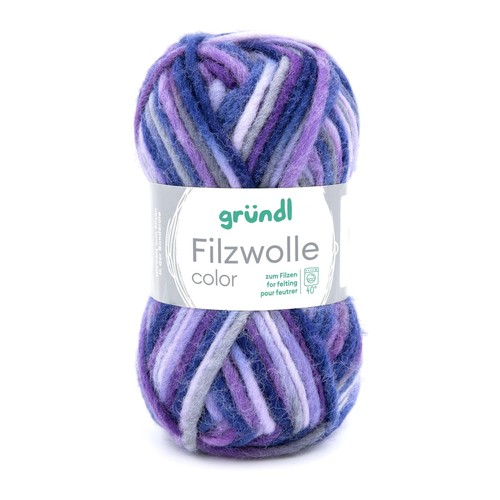 Gründl filzwolle color - gründl,
