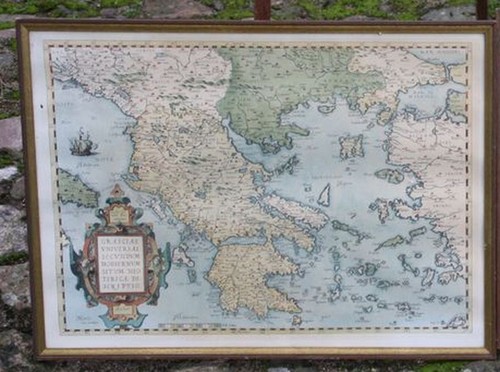 Landkarte von griechenland - von,