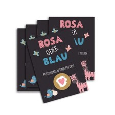 5 x Rubbelkarten Geschlecht