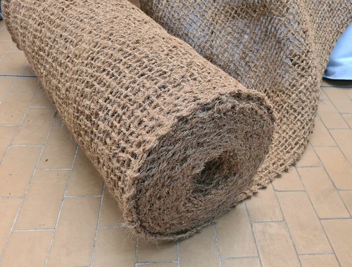 Rolle kokosmatte gartenbau - kokosmatte, im