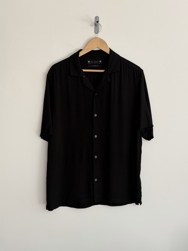 Allsaints schwarz hemd - schwarz,