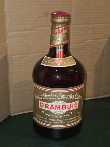 Likörflasche drambuie prince - likörflasche,
