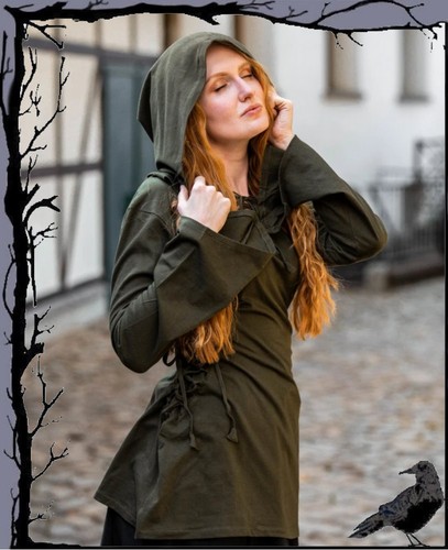 Mittelalter larp bluse mit - mittelalter,