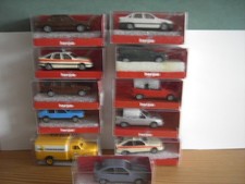 Konvolut von 11 Opel Modellen im M 1:87