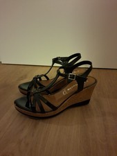 Keilsandalette Tamaris black