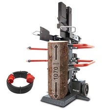 Practixx Holzspalter 8T stehend 400V 3500W max. Spaltgut 1070x350mm + 400V Kabel