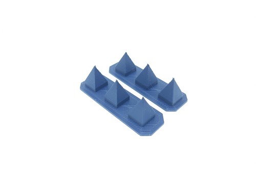 Schnürsenkel spikes blau - 2,