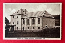 AK SOSA bei Eibenstock um 1926 Neubau der Landeskirchlichen Gemeinschaft( 143326