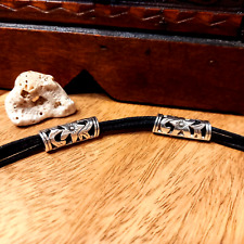 2 große Bartperlen Wikingerperlen Haar Perlen  Rasta Perlen (10)