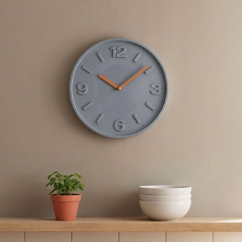 Levandeo wanduhr beton 30cm - wanduhr,