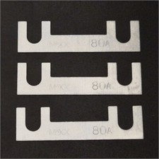 3x 80A Blattsicherung Streifensicherung Auto Sicherung Kfz VW Opel Audi Diesel
