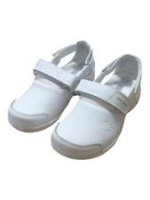 Lederarbeitsschuhe Oxypas Salma Weiße Clogs mit Schutz, 38 EU