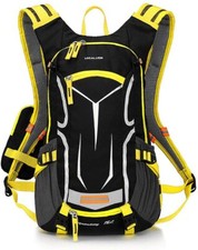 Fahrradrucksack mit Trinkblase-Fach 18L Trekkingrucksack mit Helmnetz