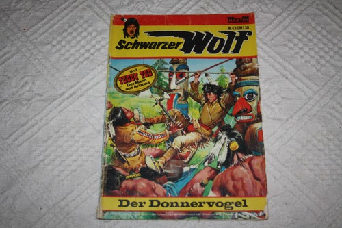 Schwarzer wolf 43 western - schwarzer,