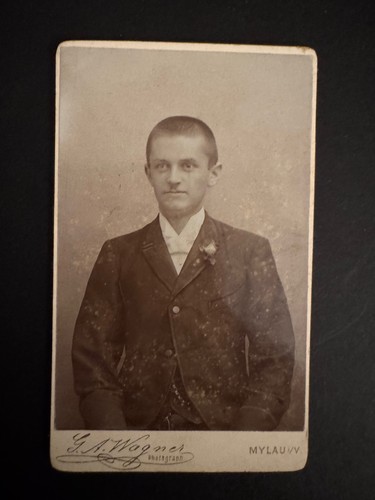 Cdv foto feiner - herr, –