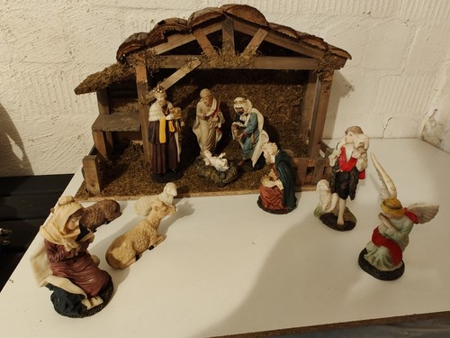 Weihnachtskrippe mit - weihnachtskrippe,
