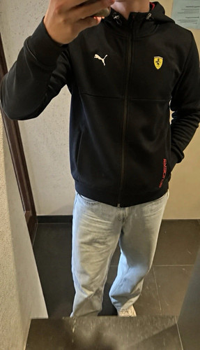 Puma ferrari herren hoodie - ferrari,
