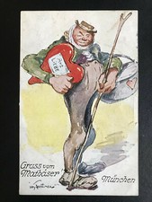 AK Litho (692) Werbung für Mathäser Bräu München Bier