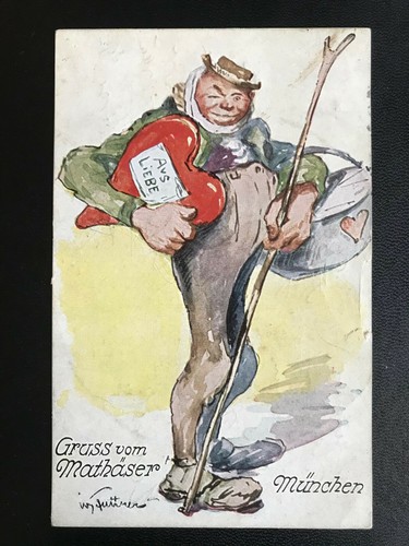 Litho werbung für - (692),