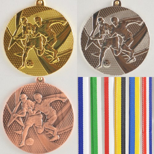 3er set fußball medaille - 3er,