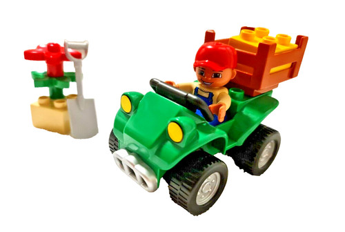 Lego duplo gelände quad - lego, für