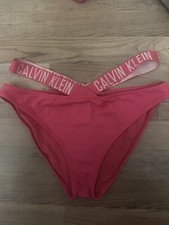 CALVIN KLEIN SWIMWEAR BIKINI UNTERTEIL BIKINI SLIP PINK GR.L Neuwertig Sexy Pink
