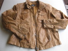 Jacke Damen Lederjacke Gr. M Madeleine Echtleder super weiches Lammnappa