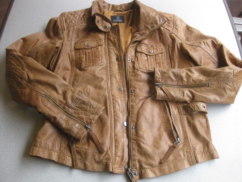 Jacke damen lederjacke - gr., m