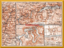 Das Ahrtal und Stadtplan