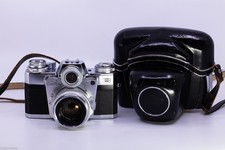zeiss contarex  Bullseye  camera with 50mm planar f2 lens