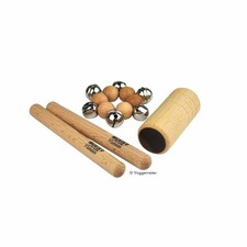 Mini-Percussion-Set aus Holz