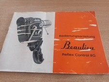 Bedienungsanleitung  Beaulieu Reflex Control 8G