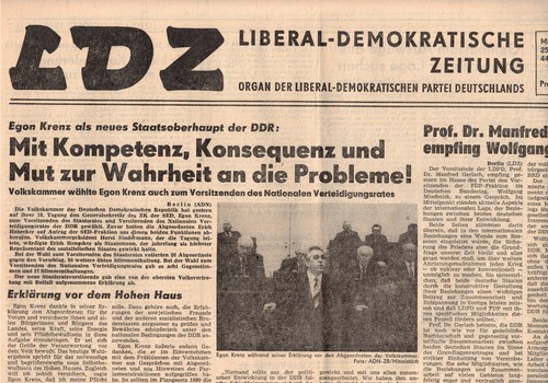 Ddr zeitung ldz halle saale - ddr,