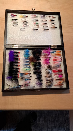 Lachs und steelhead fliegen - und,