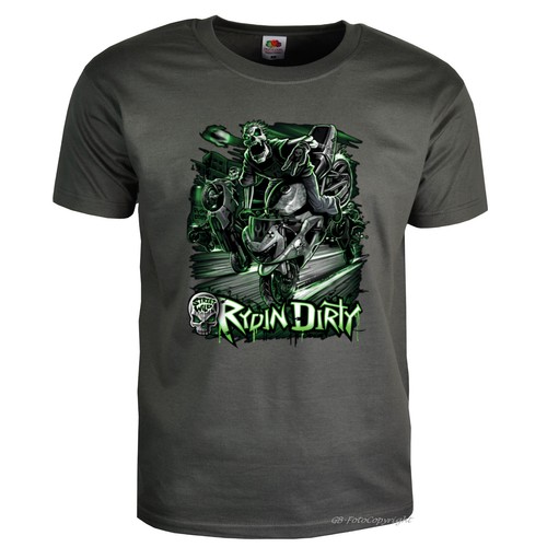 Biker shirt herren - biker, fighter