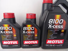 Motul X-cess 8100 5W40 Motoröl SAE 5W-40 Öl Motorenöl Diesel Benzin 7 Liter