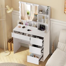 Weißer Schminktisch LED