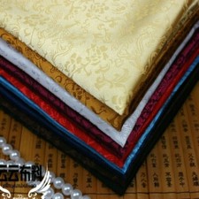 Jacquard Blumenmuster Brokat