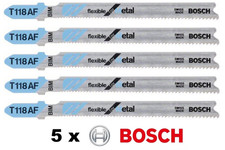 5x Bosch T118AF