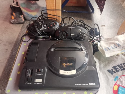 Sega mega drive schwarz - mega,