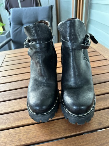 Damen stiefelette leder - a.s.98,
