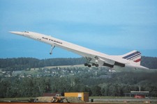AK Airliner Postcard Flugzeug AIR FRANCE Concorde II