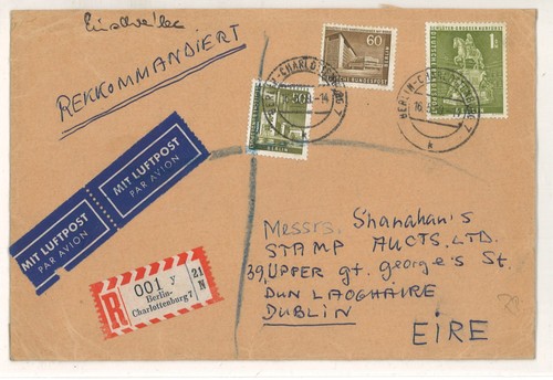 Berlin 1959 auslandsbrief - 1959,