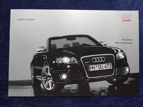Audi rs4 cabriolet - rs4,