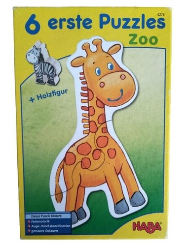 Haba erste puzzles zoo mit - erste,