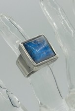 Silber Vintage Ring Mondstein