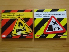 Sorry, Ihr Hotel ist abgebrannt/ Sorry, wir haben die Landebahn verfehlt