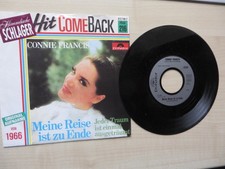 SINGLE CONNIE FRANCIS - MEINE REISE IST ZU ENDE - POLYDOR